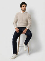 Men Ricardo Jeans Comfort Fit Blue Mid Rise