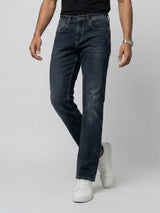 Men Ricardo Jeans Comfort Fit Blue Mid Rise