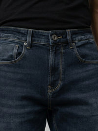 Men Ricardo Jeans Comfort Fit Blue Mid Rise