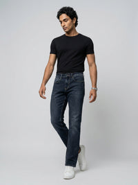 Men Ricardo Jeans Comfort Fit Blue Mid Rise