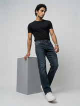 Men Ricardo Jeans Comfort Fit Blue Mid Rise