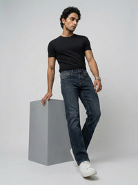 Men Ricardo Jeans Comfort Fit Blue Mid Rise