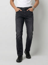 Men Ricardo Jeans Comfort Fit Black Mid Rise