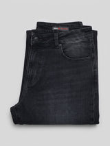 Men Ricardo Jeans Comfort Fit Black Mid Rise