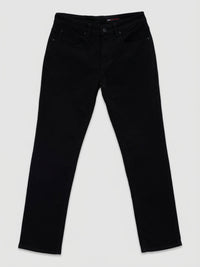 Men Ricardo Jeans Comfort Fit Black Mid Rise