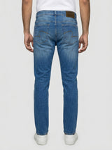 Men Ricardo Jeans Comfort Fit Vintage Blue Mid Rise