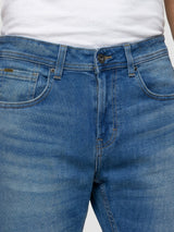 Men Ricardo Jeans Comfort Fit Vintage Blue Mid Rise