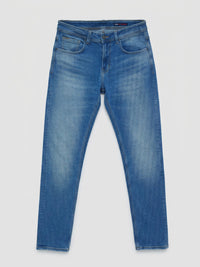 Men Ricardo Jeans Comfort Fit Vintage Blue Mid Rise