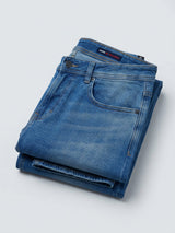 Men Ricardo Jeans Comfort Fit Vintage Blue Mid Rise