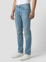 Men Ricardo Jeans Comfort Fit Mid Blue Mid Rise