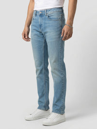 Men Ricardo Jeans Comfort Fit Mid Blue Mid Rise