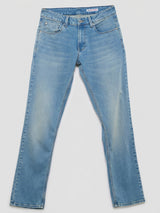 Men Ricardo Jeans Comfort Fit Mid Blue Mid Rise