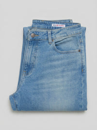Men Ricardo Jeans Comfort Fit Mid Blue Mid Rise