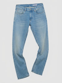 Men Ricardo Jeans Comfort Fit Mid Blue Mid Rise