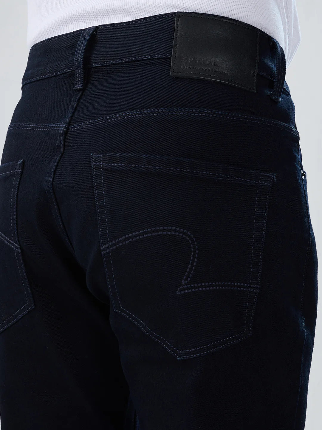 Men Rover Jeans Regular Fit Blue Mid Rise