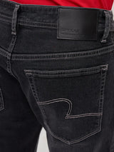 Men Rover Jeans Regular Fit Black Mid Rise