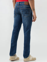 Men Rover Jeans Regular Fit Blue Mid Rise