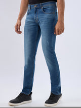 Men Rover Jeans Regular Fit Blue Mid Rise