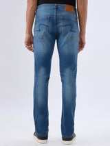 Men Rover Jeans Regular Fit Blue Mid Rise
