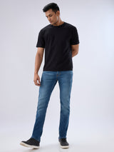 Men Rover Jeans Regular Fit Blue Mid Rise