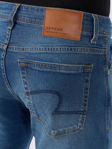 Men Rover Jeans Regular Fit Blue Mid Rise