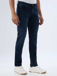 Men Rover Jeans Regular Fit Blue Mid Rise