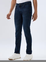 Men Rover Jeans Regular Fit Blue Mid Rise