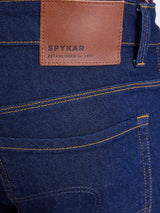 Men Jeans Regular Fit Blue Mid Rise