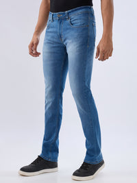 Men Rover Jeans Regular Fit Blue Mid Rise