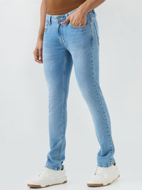 Men Rover Jeans Regular Fit Blue Mid Rise