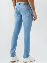 Men Rover Jeans Regular Fit Blue Mid Rise