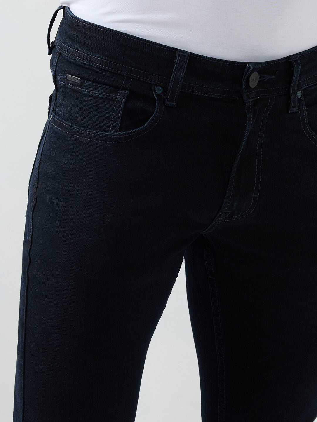Men Rover Jeans Regular Fit Indigo Mid Rise