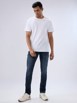 Men Rover Jeans Regular Fit Blue Mid Rise