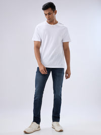 Men Rover Jeans Regular Fit Blue Mid Rise