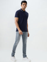Men Rover Jeans Regular Fit Grey Mid Rise