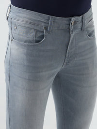 Men Rover Jeans Regular Fit Grey Mid Rise