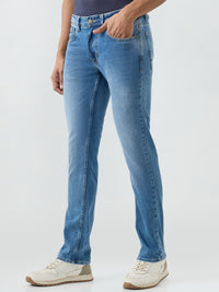 Men Rover Jeans Regular Fit Blue Mid Rise