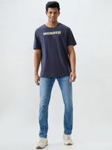 Men Rover Jeans Regular Fit Blue Mid Rise