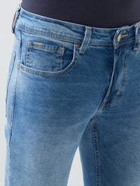 Men Rover Jeans Regular Fit Blue Mid Rise