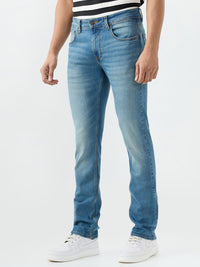 Men Rover Jeans Regular Fit Blue Mid Rise