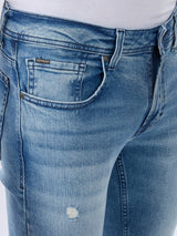 Men Rover Jeans Regular Fit Blue Mid Rise