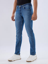 Men Rover Jeans Regular Fit Blue Mid Rise