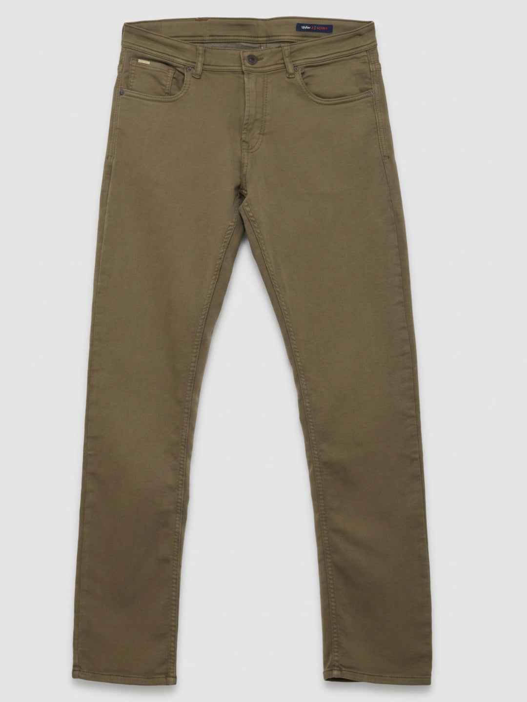 Men Rover Jeans Regular Fit Brown Mid Rise