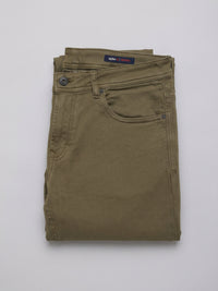 Men Rover Jeans Regular Fit Brown Mid Rise
