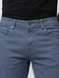 Men Rover Jeans Regular Fit Grey Mid Rise