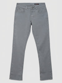 Men Rover Jeans Regular Fit Grey Mid Rise
