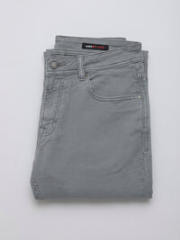 Men Rover Jeans Regular Fit Grey Mid Rise