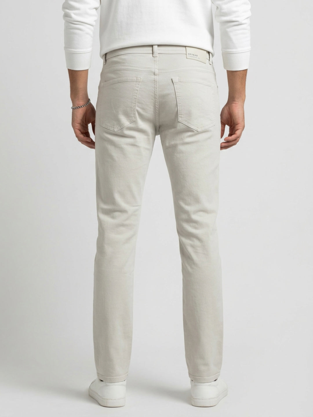 Men Rover Jeans Regular Fit Brown Mid Rise