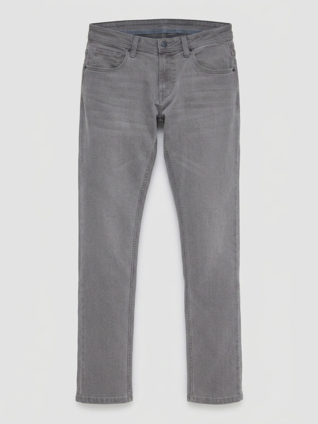 Men Rover Jeans Regular Fit Grey Mid Rise
