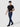 Men Rover Jeans Regular Fit Dark Blue Mid Rise